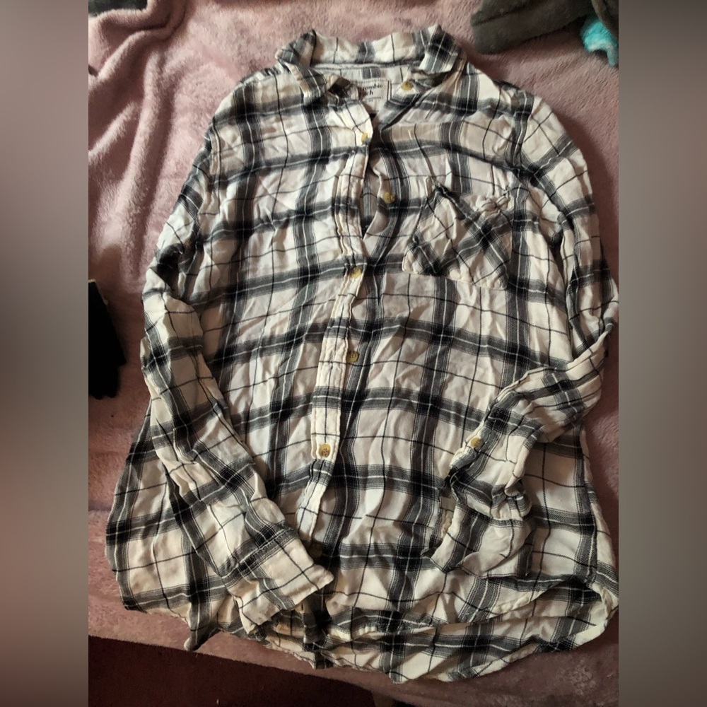 Super Soft Abercrombie And Fitch Flannel - image 3